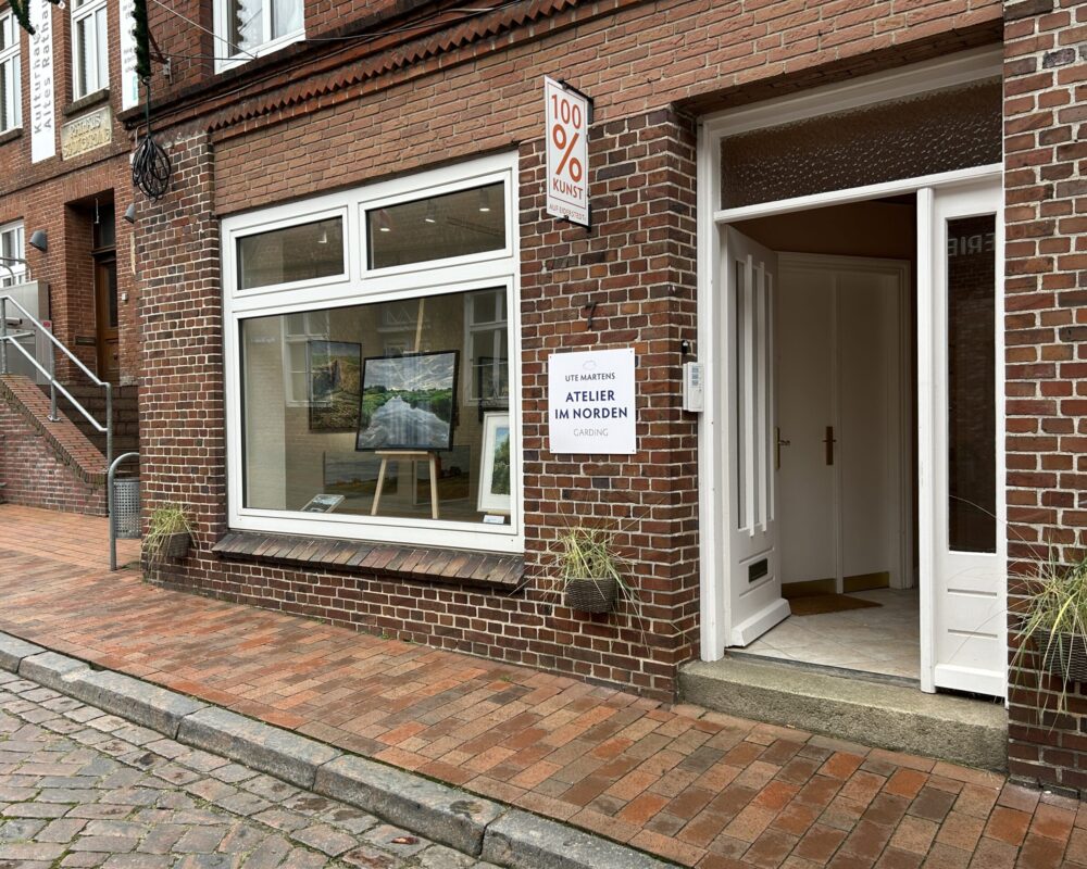 Atelier Im Norden - Ute Martens Schaufenster im Februar 2025