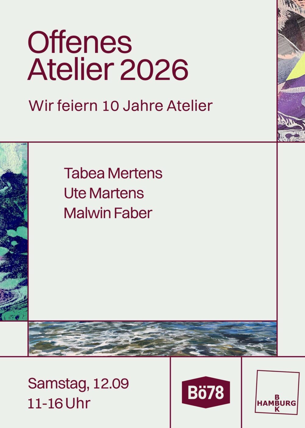 Offenes Atelier 2026 Bö78 Offenes Atelier 2026 Bö78