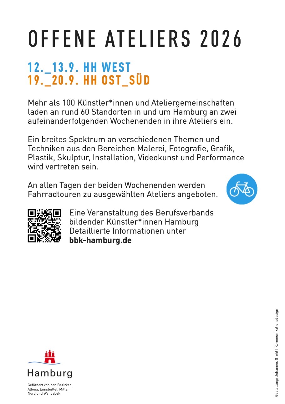 Offene Ateliers HH West 12.-13.09.2026 S2 Offene Ateliers HH West 12.-13.09.2026 S2
